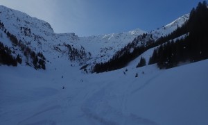 Skitour Spitzköfele - Bödenalpe im Rollertal