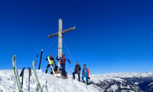 Skitour Spitzköfele - Gipfelsieg