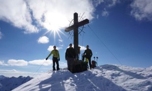 Skitour Öfenspitze & Hochegg - Gipfelsieg Öfenspitze