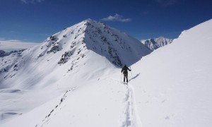 Skitour Öfenspitze & Hochegg - Grataufstieg Hochegg