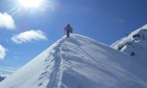 Skitour Öfenspitze & Hochegg - Grataufstieg Hochegg