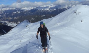 Skitour Öfenspitze & Hochegg - Grataufstieg Hochegg