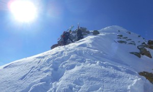 Skitour Öfenspitze & Hochegg - Grataufstieg Hochegg