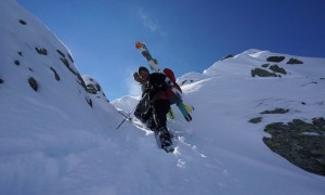 Skitour Öfenspitze & Hochegg - Grataufstieg Hochegg