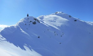 Skitour Öfenspitze & Hochegg - Grataufstieg Hochegg