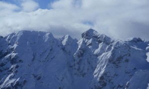 Skitour Öfenspitze & Hochegg - mit Blick zur Kinigat