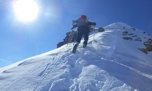 Skitour Öfenspitze, Hochegg - Tourbild