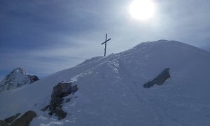 Skitouren Adamellogruppe - Gipfelsieg Presena