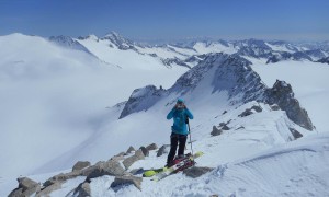 Skitouren Adamellogruppe - Gipfelsieg Corno Bianco