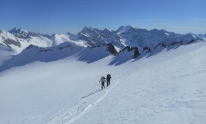 Skitouren Adamellogruppe - Aufstieg Corno di Bédole