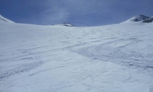 Skitouren Adamellogruppe - Abfahrt Pisgana West