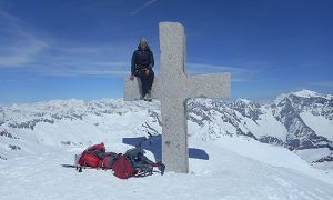 Skihochtour Adamello, Corno Bianco, Cresta Croce, M. Venezia, M. Mandrone - Tourbild