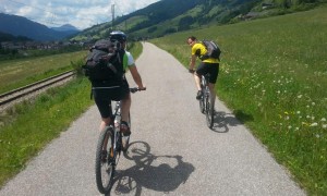 Biketour Bonnerhütte - übern Radweg nach Toblach