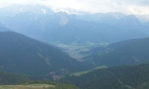 Biketour Bonnerhütte - Blick nach Toblach