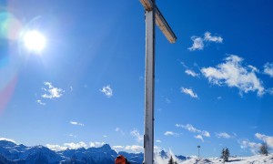 Bergtour Fronstadlkreuz - Gipfelsieg