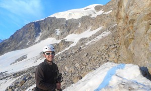 Piz Morteratsch - Aufstieg Scharte