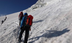 Piz Morteratsch - Gletscheraufstieg