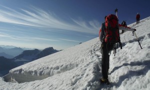 Piz Morteratsch - Gletscheraufstieg