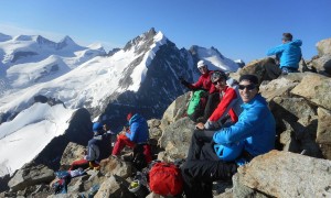 Piz Morteratsch - Gipfelsieg