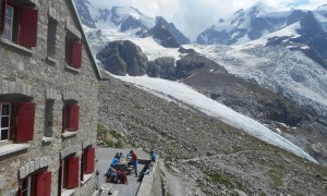 Piz Morteratsch - Ziel Tschiervahütte