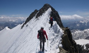 Piz Bernina - Abstieg über Spallagrat