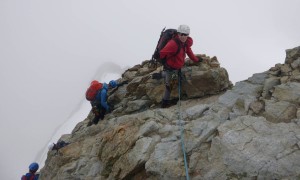 Piz Bernina - Abseilen Spallagrat