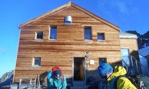 Piz Palü Überschreitung - Start bei Marco e Rosa Hütte