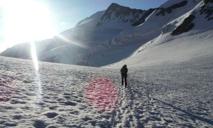 Piz Palü Überschreitung - Start bei Marco e Rosa Hütte