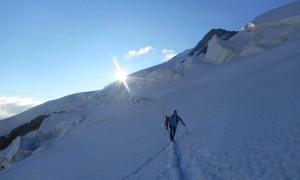 Piz Palü Überschreitung - Aufstieg Piz Zupò