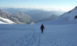 Piz Palü Überschreitung - Aufstieg Piz Zupò