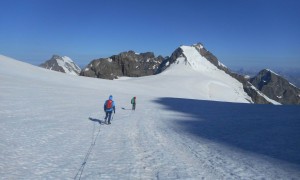 Piz Palü Überschreitung - Abstieg vom Piz Zupò