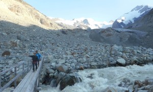 Abstieg Morteratsch - Rückweg