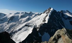 Hochtour Engadin, Graubünden Piz Bernina, Piz Bianco, Piz Zupò, Piz Palü, Piz Morteratsch - Tourbild