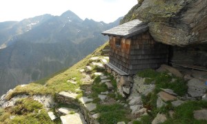 Bergtour Bockstein - vom Biwak Blick zum Gölbner