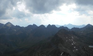 Bergtour Bockstein - Blick zum Gölbner, Rappler, Arnhörner, Regenstein