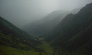 Bergtour Bockstein - Unwetter