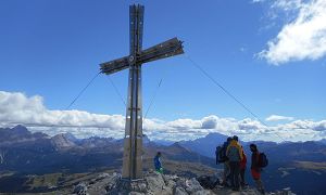 Bergtour Sassongher - Tourbild