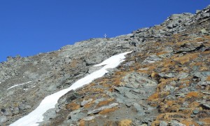 Bergtour Nussingkogel - kurz vor dem Gipfel