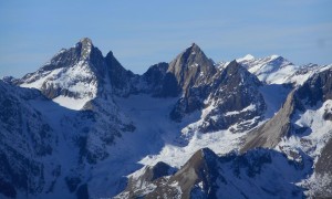 Bergtour Nussingkogel - Blick zum Eichham und Hexenkopf