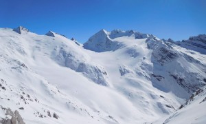 Etappe 1 - Hinteres Umbaltörl, Blick zum Reggentörl und Mahlhamspitzen