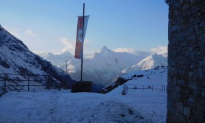 Etappe 2 - Start von der Hütte, Blick zum Lasörling