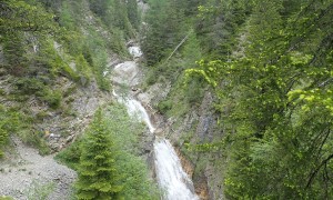 Klettersteig Millnatzenklamm - beim Einstieg