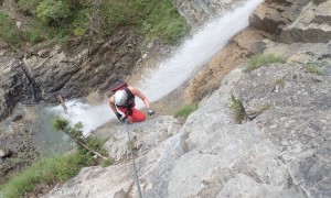 Klettersteig Millnatzenklamm - im Steig