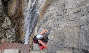 Klettersteig Millnatzenklamm - im Steig