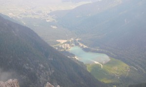 Bergtour Kasamutz - Blick zum Toblacher See