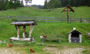 Bergtour Kasamutz - bei der Sarlhütte