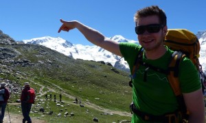 Monte Rosa Hütte - die Dufourspitze