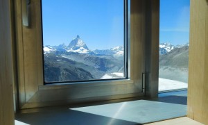 Monte Rosa Hütte - in der Hütte