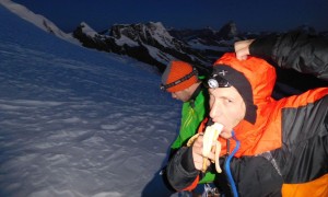 Hochtour Dufourspitze - im Dunkeln