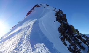 Hochtour Dufourspitze - zweite Steilstufe